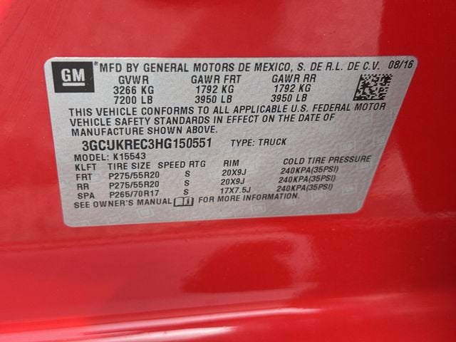 2017 Chevrolet Silverado 1500 LT