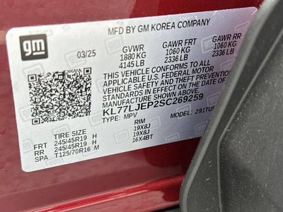 2025 Chevrolet Trax 2RS