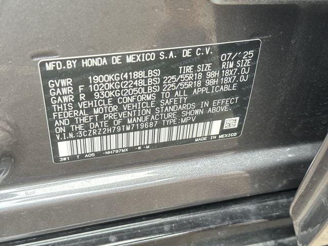 2026 Honda HR-V EX-L