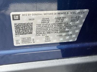 2019 GMC Terrain SLE