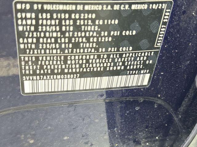 2024 Volkswagen Tiguan 2.0T SE