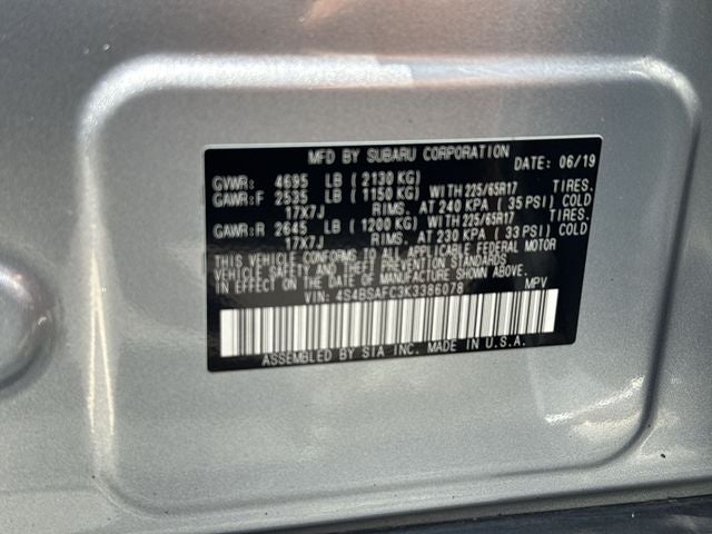 2019 Subaru Outback 2.5i Premium