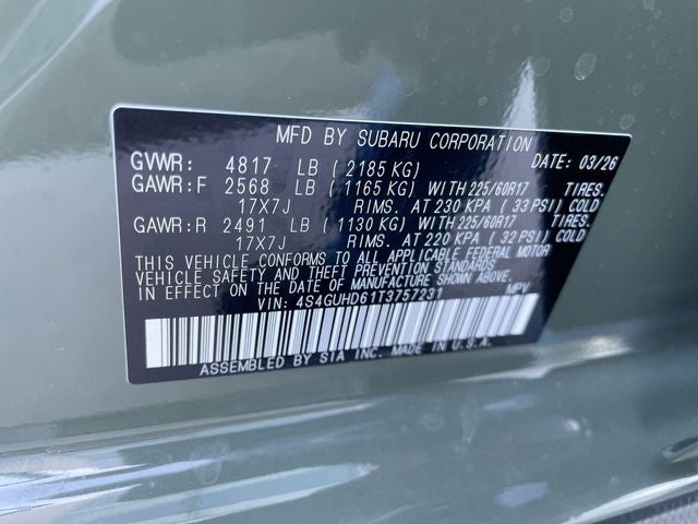 2026 Subaru CROSSTREK Premium