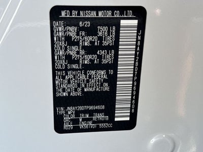 2023 Nissan Armada SL