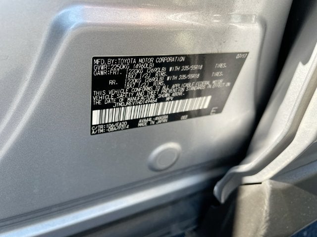 2017 Toyota RAV4 Hybrid Limited