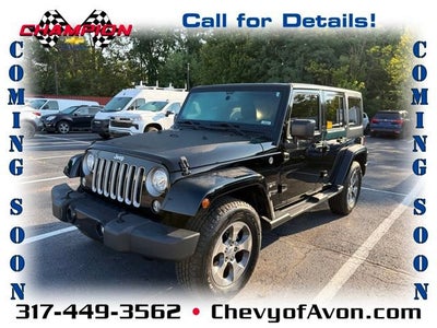 2018 Jeep Wrangler JK Unlimited Sahara