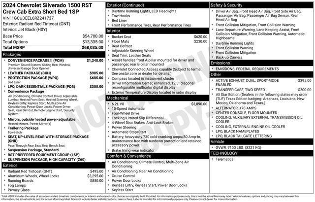 2024 Chevrolet Silverado 1500 RST