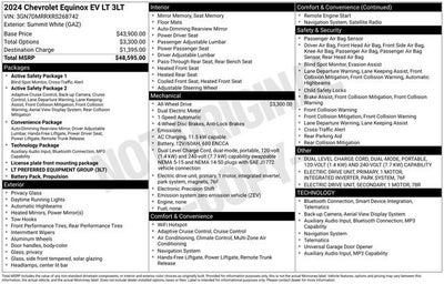 2024 Chevrolet Equinox EV 3LT