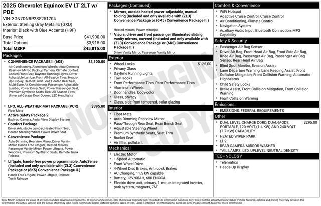 2025 Chevrolet Equinox EV LT