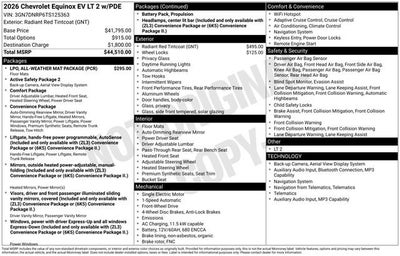 2026 Chevrolet Equinox EV LT