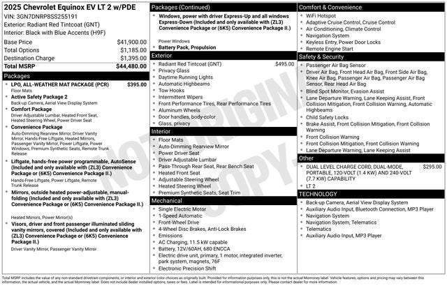 2025 Chevrolet Equinox EV LT