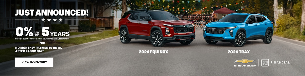 2026 Chevrolet Equinox & Trax in AVON IN