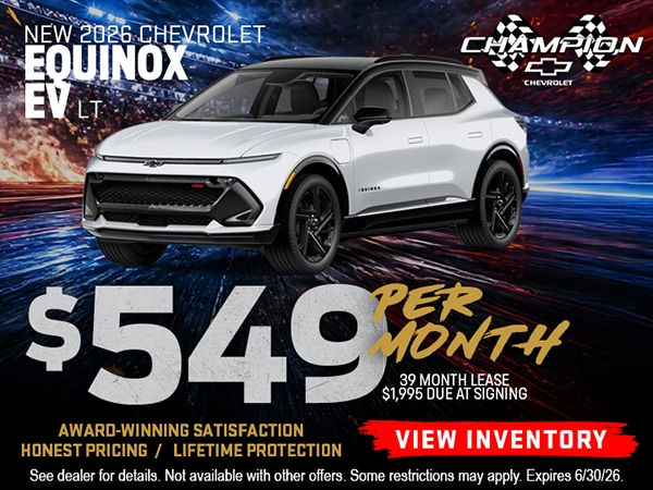 New 2026 Chevrolet Equinox EV LT