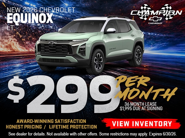 New 2026 Chevrolet Equinox LT